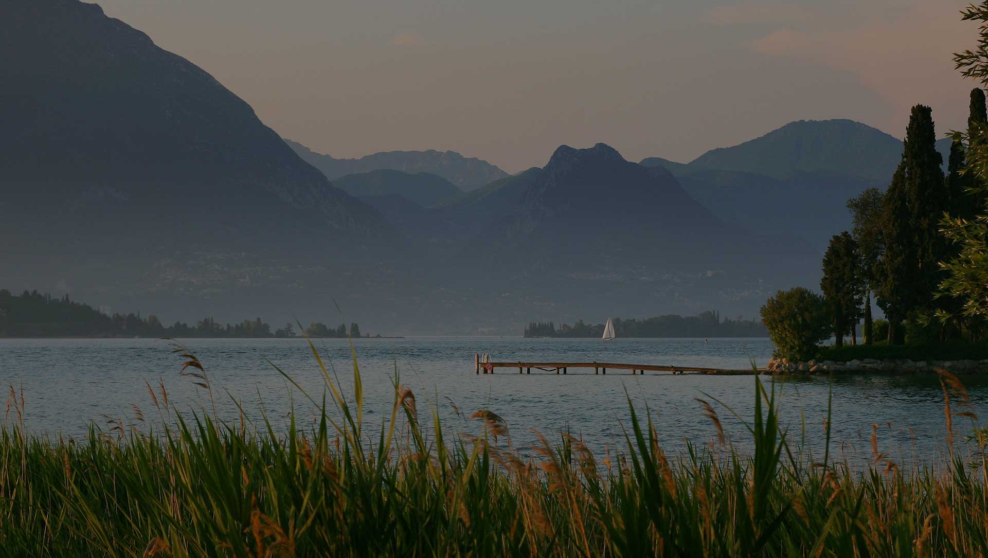 Photo du lac d'Aix les Bains.